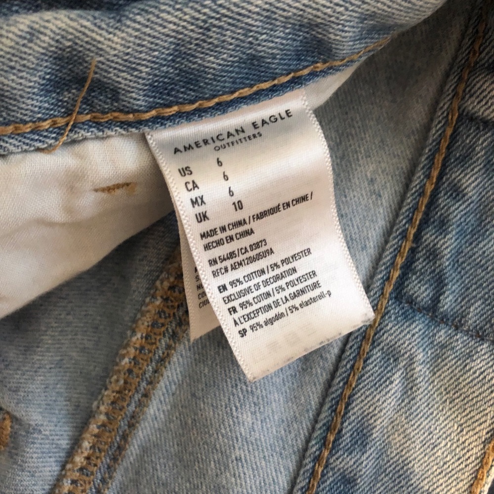 Mom jean shorts